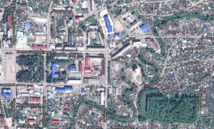 Map of Ulalinsky Camp (lower right)