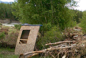 Remains of our free kids' camp after the flood