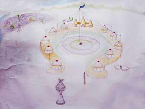 schematic of Tyungur cultural center