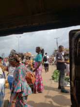 Traditional Benin City Marketplace