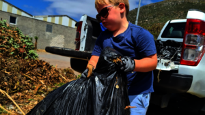 School Clean Up in South Africa - Kids Love it!