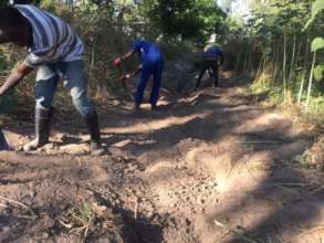 Working on reticulation system