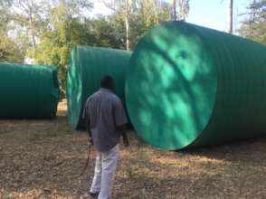Tanks arrived in Mwandi