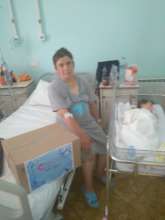 A grateful mother and her baby
