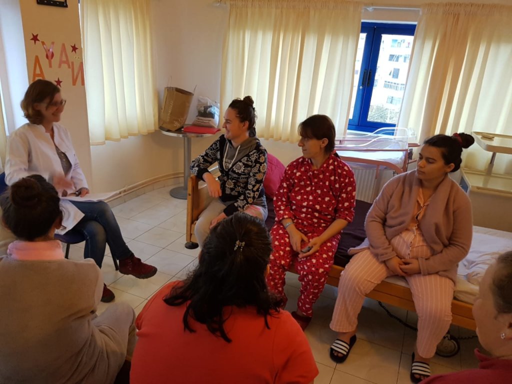 Perinatal education for 1400 mothers in Albania