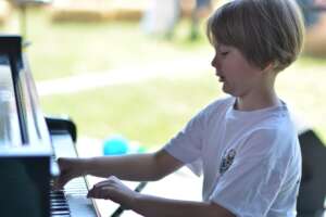A young musician