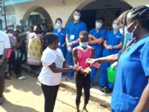 Kenya we ran a girls workshop
