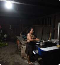 Light at Night in Guatemala