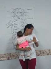 Deaf mom sharing her experience