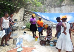 community cooking demonstration