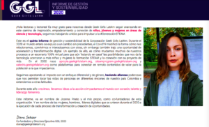 Summary Geek Girls LatAm 2020 Report