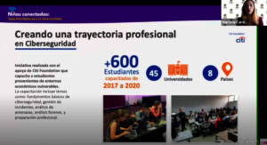 OEA Cibersecurity sharing their STEM Vision