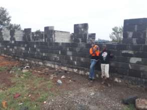 Karis and his brother Zungu by the new dorm