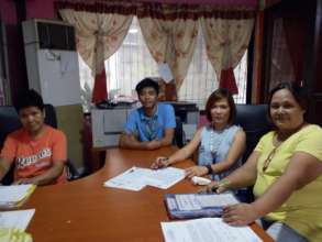 Partners discuss scheduled clean-up activities