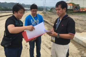 COSCA rep coordinates distribution of relief packs