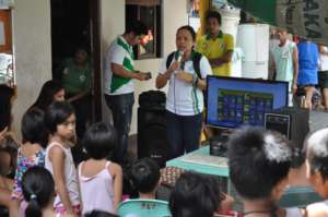 Report author input on DRRM