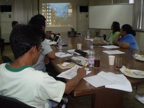 consultation meeting with DRRM practitioners