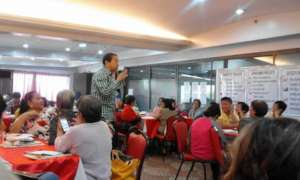 Simulation  workshop among Elderly participants