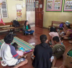 PFA Session with Taal Volcano Eruption Evacuees