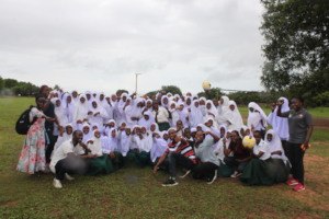 Naliendele Girls Action Club with Field Officers