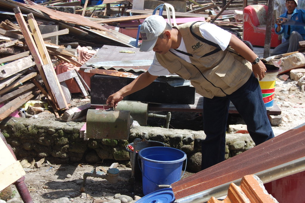 Relief for Indonesia Earthquake Survivors