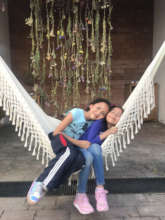 Paz & Play girls enjoying a field trip