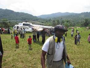 Supervision of transport from Goma to Ntoto