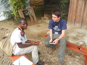 Josh and Chance in Congo, 2012
