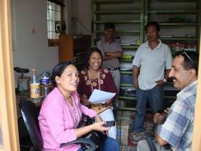 Villagers in VillageSolutions workshop