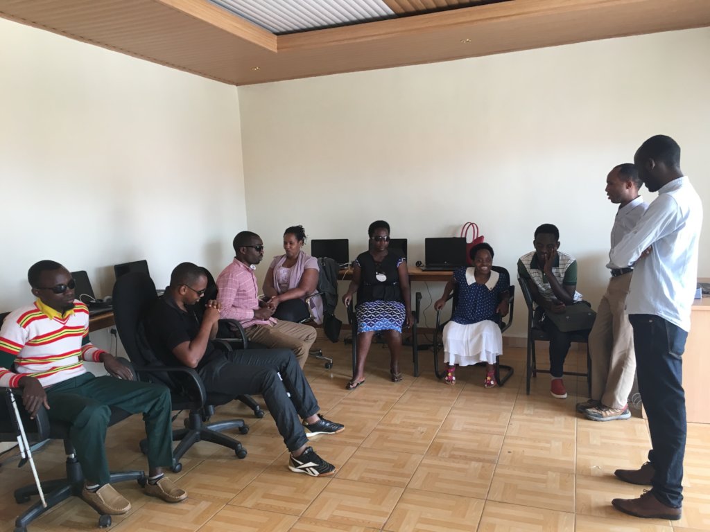 Empower visually impaired for employment in Rwanda