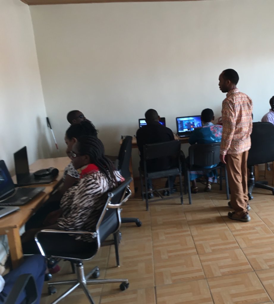 Empower visually impaired for employment in Rwanda