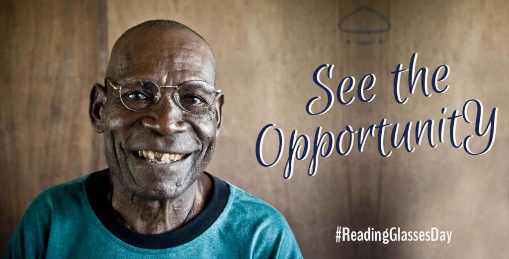 Create Access to Glasses with #ReadingGlassesDay!