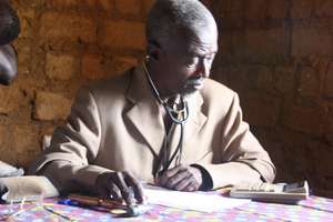 Dr Saidi Oversees the Midwife Training Program