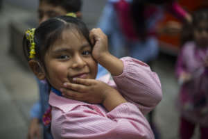 deaf girl at storytelling festival