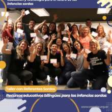 Deaf Leaders of different Argentine Deaf schools