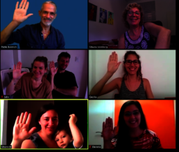 We keep working from home!