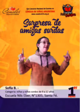 First prize: "The Surprise of Deaf girlfriends"