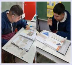 Guido from Haedo - Buenos Aires using the textbook