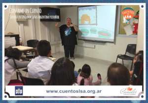 Monica tells a story in LSA