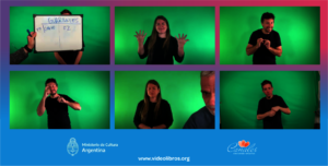 Backstage of new Videolibros