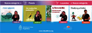 2 new categories and 4 new titles in Videolibros