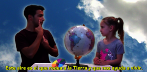 sign language video. Why the sky is blue