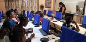 Girls' mentoring session