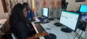 Bangura in computer class