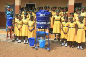 Hands-Free Washing Station at Hope Academy