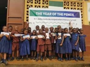 Students at D.T. Akibo Betts Primary School