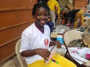 Hannah packaging pencils