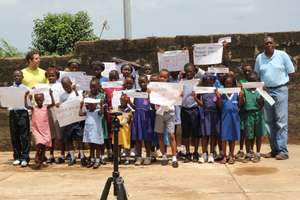 Sylvester, Phillip and some children beneficiaries