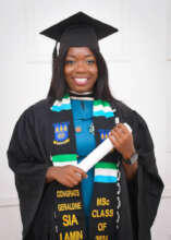 Geraldine at Graduation
