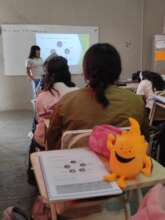 Students at a Entrepreneurship and Savings course